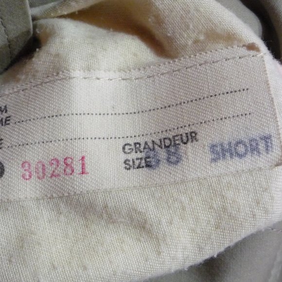 AQUASCUTUM Mens Trench Coat 38 short Aqua 5 Water - Picture 4 of 9